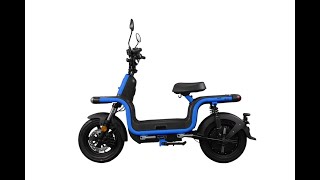 Benzina Zero - Duo+ 2.7kw 40mph Electric Delivery Moped Ride-Review - 4k - GreenMopeds.com