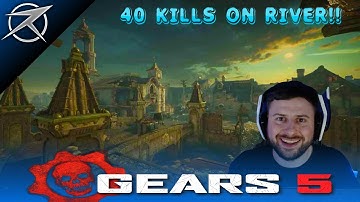 GEARS 5 OPERATION 5 - 40 KILLS ON NEW MAP "RIVER" GAMEPLAY! (RANKED TDM)