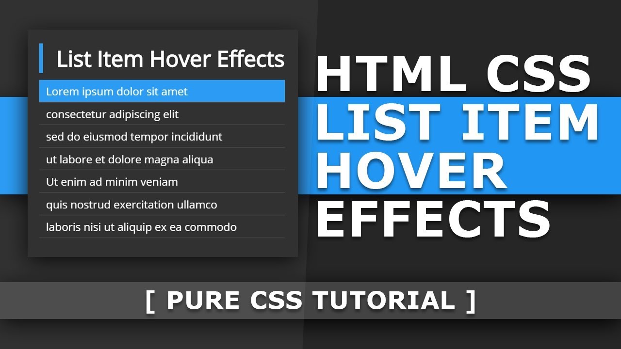 Item effects. Item CSS. Html list. Fade Effect CSS. Fade Effect CSS html.