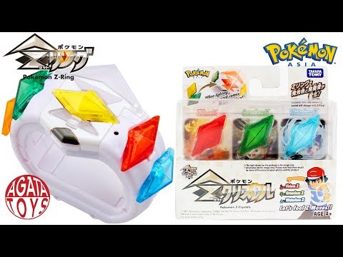 Unboxing Pokémon Z-Ring & Z-Crystals Set