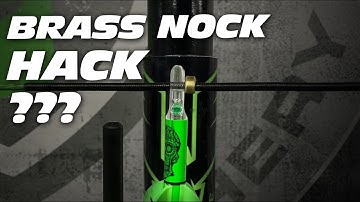 Brass nock HACK!