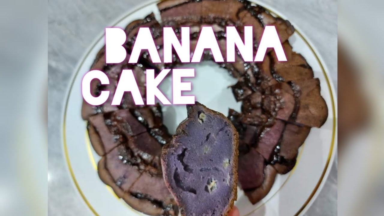 BANANA CAKE LUTONG PINOY SA KUWAIT/NANZKIE LUGATIMAN YouTube