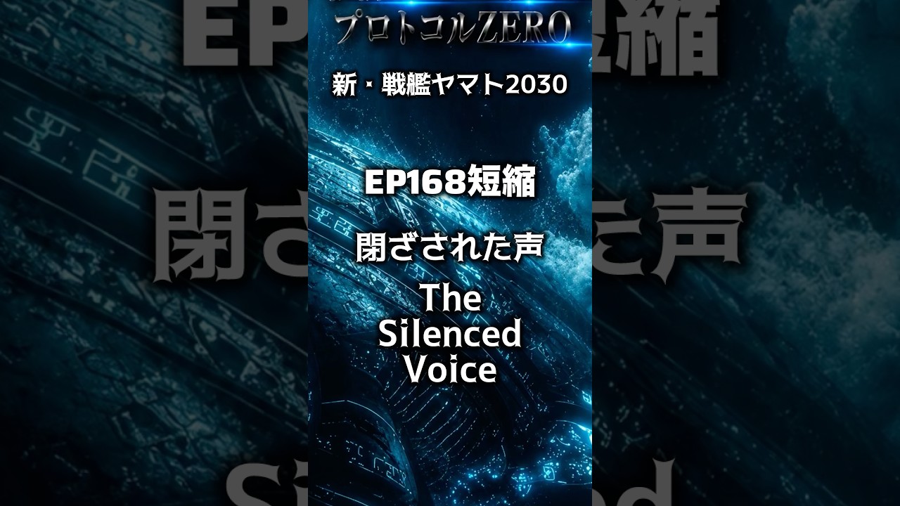 新・戦艦ヤマト2030 【閉ざされた声】 中国艦がミサイルを発射! 第168話 短縮版 プロトコルZERO