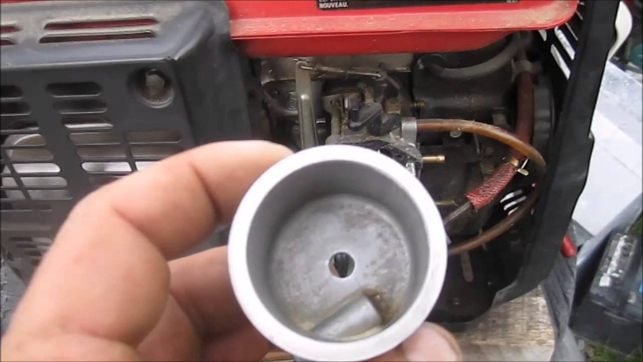 Honda Generator Ex1000 Cleaning Out The Carburetor Youtube