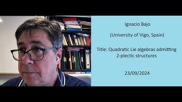 88. 23/09/2024 Ignacio Bajo (University of Vigo, Spain)