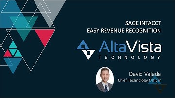 Sage Intacct Demo: Revenue Recognition