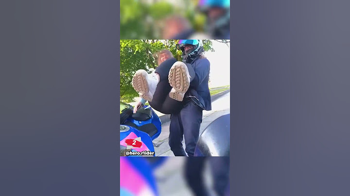 Bikers pranking society