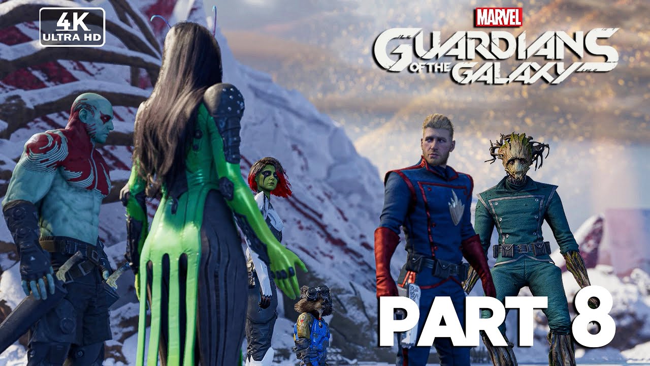 MARVEL'S GUARDIANS OF THE GALAXY Gameplay Walkthrough Part 8 FULL GAME ...