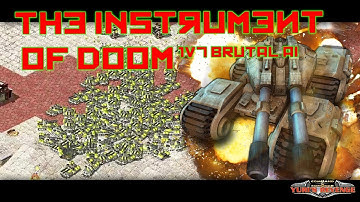Annihilating - 1v7 BRUTAL AI( Command & Conquer - Yuri
