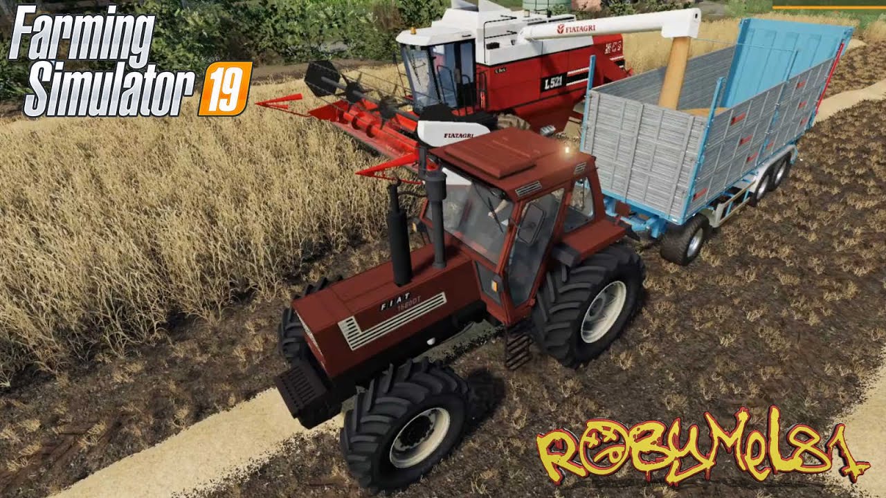 FS19 - Italian Rice - Serie Italiana - 33 - Trebbiatura Frumento Con ...