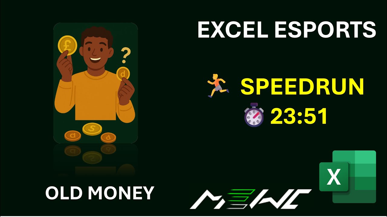 Excel Esports: Old Money Speedrun in 23:51 - YouTube