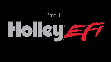 Holley EFI Terminator X software Part 1