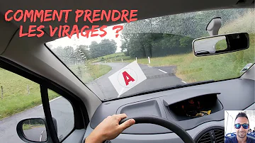 Comment conduire une voiture dans un virage ?