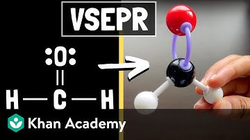 Molecular geometry (VSEPR theory) | Chemistry | Khan Academy