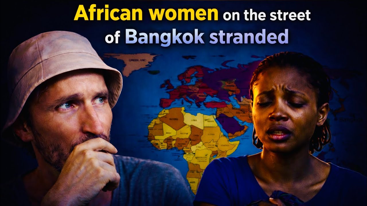 RUSSIAN MAN STRANDED IN AFRICA, AFRICAN WOMEN ON BANGKOK STREET AND PARIS 