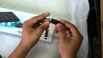 LOGITECH MK-220 WIRELESS MOUSE AND KEYBOARD UNBOXING