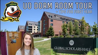 University of Oregon Dorm Room Tour | Global Scholars Hall Net Worth