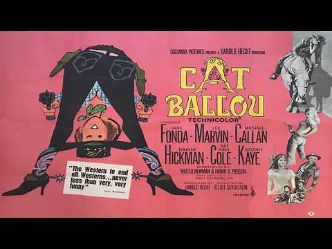 1965 Cat Ballou VF Jane Fonda, Lee Marvin & Michael Callan still