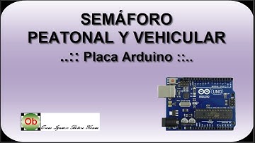 Semáforo Real: Peatonal y Vehicular con Arduino