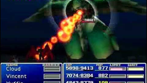 FF VII Emerald Weapon - No Materia No Items No 7777 No Accessories Initial Equipment Part 1/2