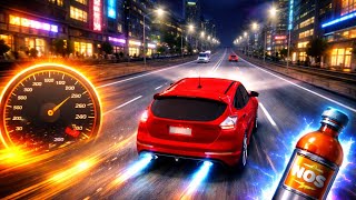 INSANE NIGHT CITY RACE 🚗💨 HIGH SPEED NITRO RUN | EXTREME TRAFFIC CHALLENGE screenshot 4