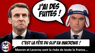 Macron is 'yelling' at the police, and Sébastien Lecornu has a problem with his underwear.