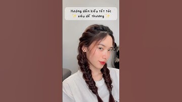 Tết tóc kiểu này đảm bảo xinh 🥰 #shorts