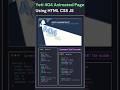 🔥Yeti 404 Animated Page Using HTML CSS & JavaScript #coding