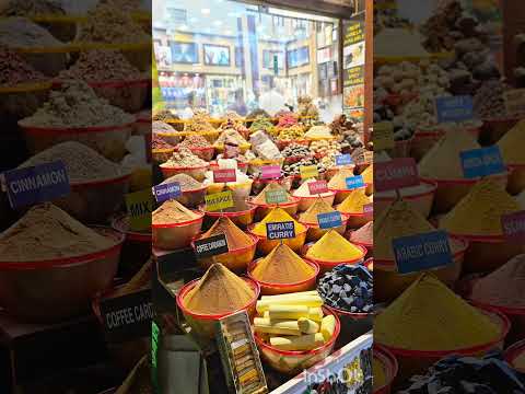Dubai spice market and Gold souk #dubaisouk #goldsouq #spicemarket #dubaisightseeing