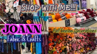 JOANN FABRIC & CRAFTS STORE| WALK-THROUGH| 09-2023| FALL SEASON DECORATION