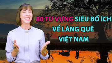Từ vựng tiếng Anh cơ bản - 80 TỪ VỀ LÀNG QUÊ VIỆT NAM [Tiếng Anh giao tiếp Langmaster]
