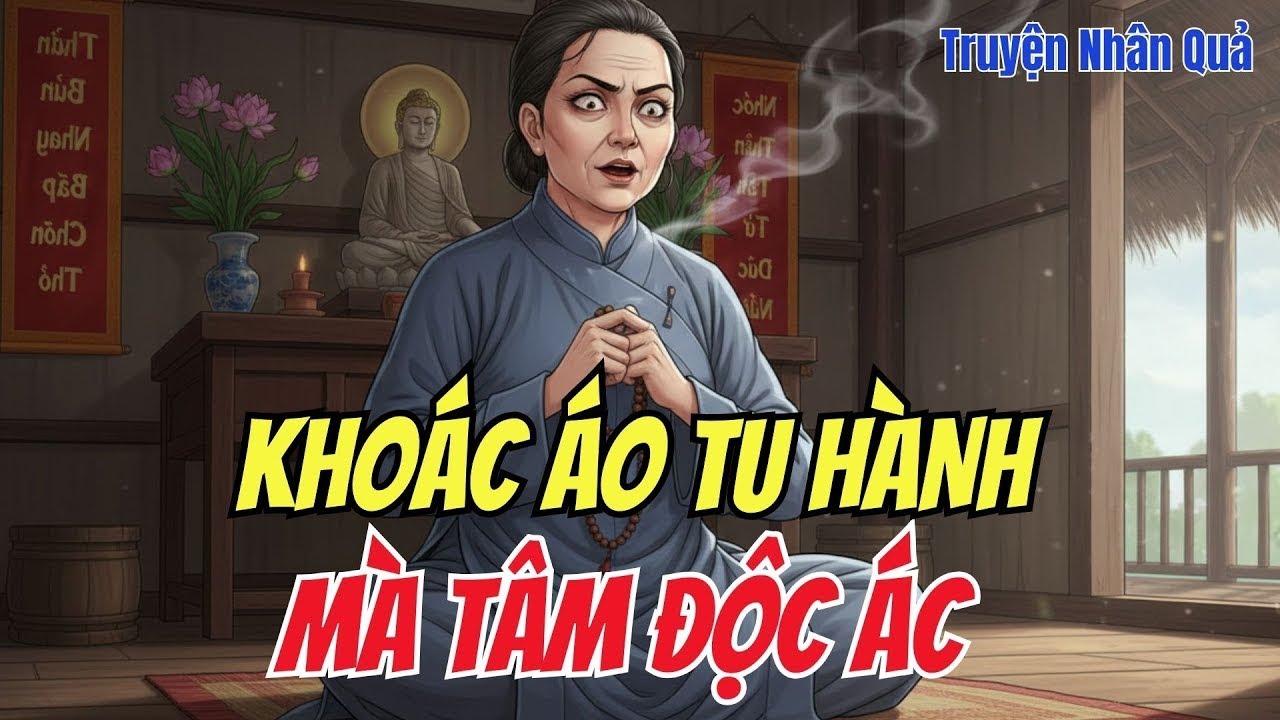 Chuyện Nhân Quả Công Bằng: Ăn Chay Niệm Phật Nhưng Tâm Độc – Quả Báo Đến Khi Không Ngờ