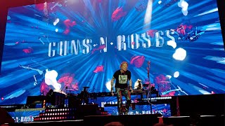 Guns N' Roses in Madrid, 9 June 2023. Down on the farm
