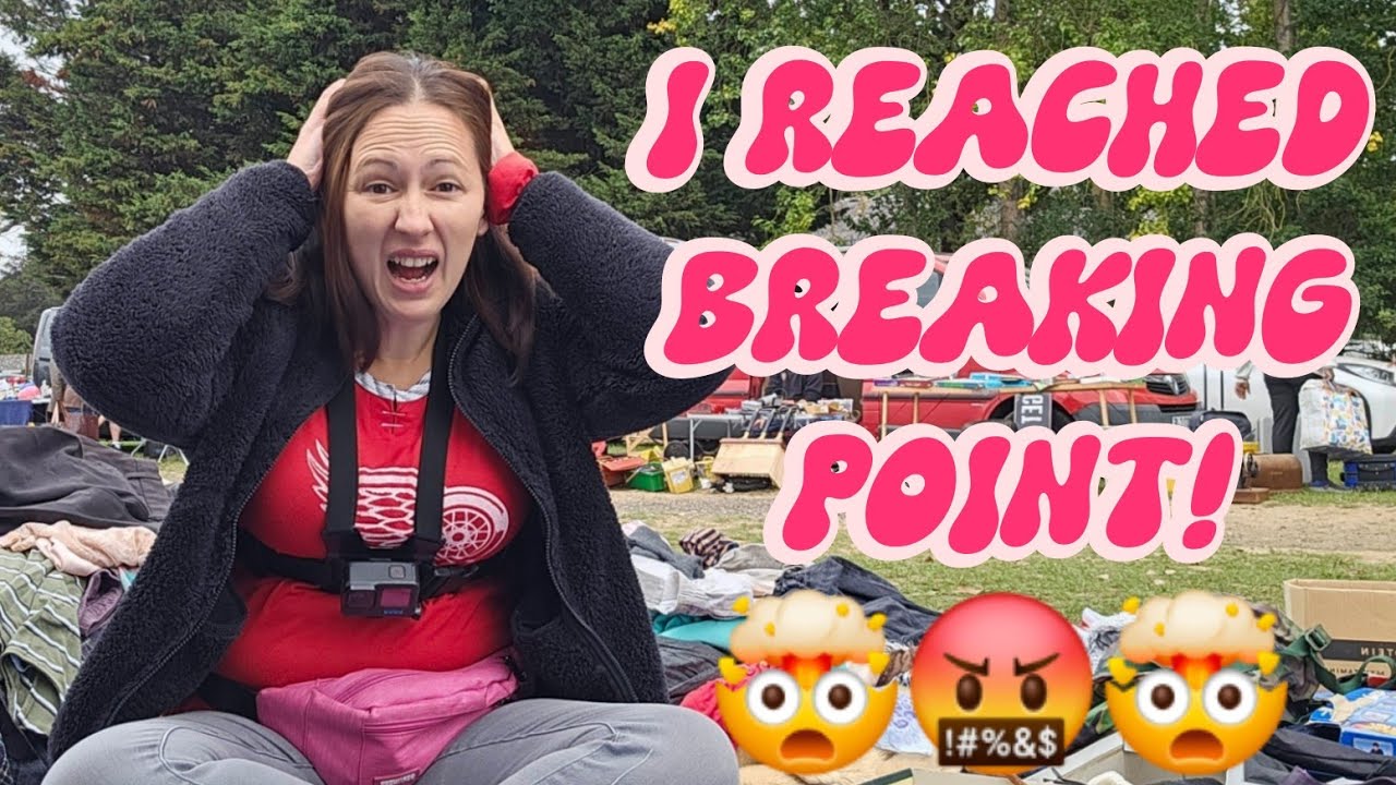 The car boot that tested every inch of my PATIENCE! 🤯 Selling at the car boot sale, flea market UK