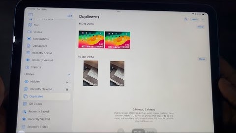 iPadOS 18: How to Find Duplicate Photos and Videos on iPad