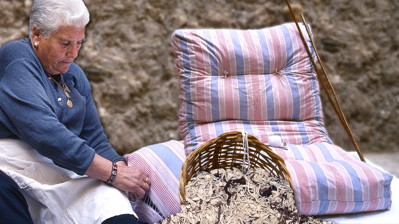 Производитель матрасов. Матрасы ручной работы из чистой овечьей шерсти в деревне