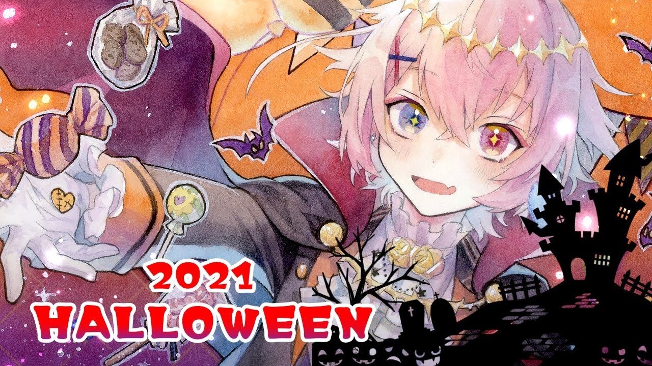 【オリジナル】ハロウィンイラスト描いてみた 2021【透明水彩】