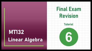 MT132 Final Revision Chapter 6