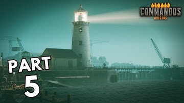 COMMANDOS: ORIGINS Walkthrough Gameplay Part 5 - Mission 5: Operation Rapture (Full Game)