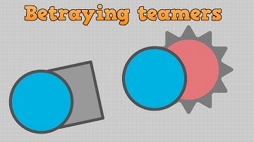 Diep.io - betraying teamers in maze