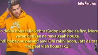 Jass manak age 19 album viah song lyrics