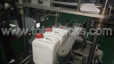 CP-350A Automatic Inline Chuck Capper for Jerry cans