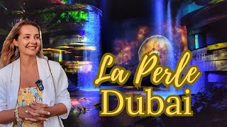 Ла Перле шоу | La Perle Дубай: 2,7 млн литров воды- водопады, озера, фонтаны!