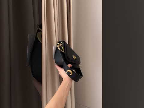 Сумка жіноча Saddle Bag G Dream Black, видео 2