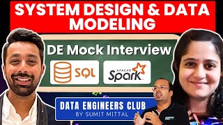 Must Watch Live Mock Interview For Data Engineers | System Design | Data Modeling #interview