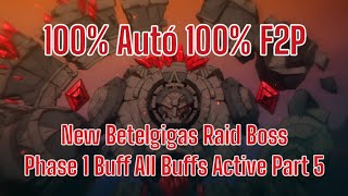 New Betelgigas Raid Boss Phase 1 Buff All Buffs Active Part 5 - Black Clover M