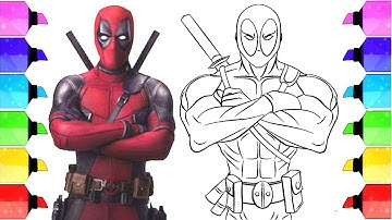How to draw deadpool | Narrated Easy Step-by-Step Tutorial | #Drawing-Extra