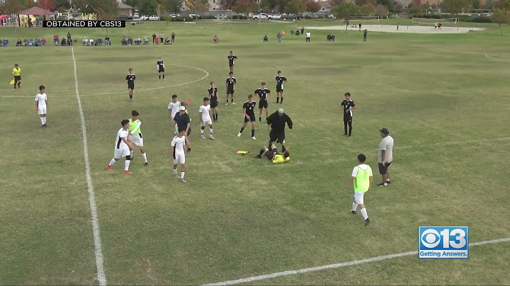 Dad Tackles Referee During Soccer Game After Controversial Call