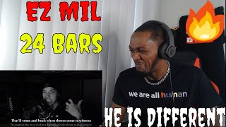 HE IS DIFFERENT | Ez Mil - Dalawampu't Apat Na Bala (Bara) [24 Bullets(Bars)] REACTION