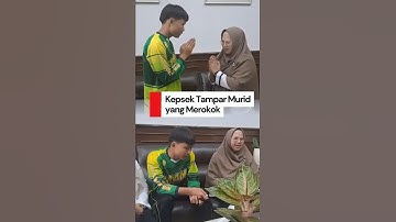 Kepsek dan Murid Ketahuan Merokok di Banten Akhirnya Saling Memaafkan
